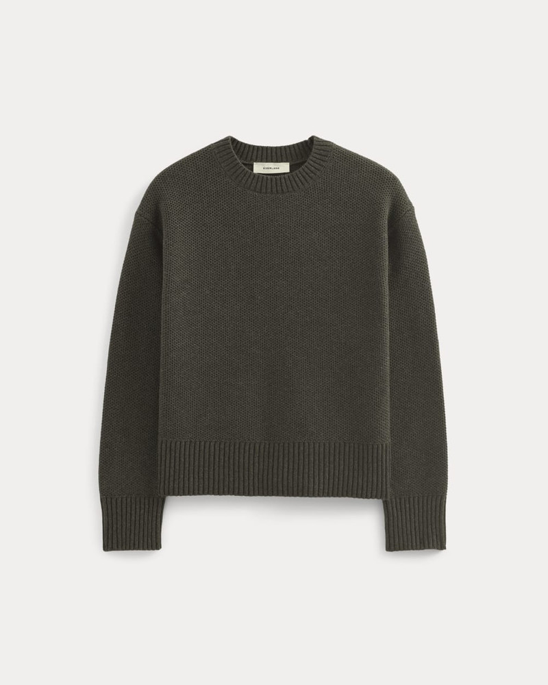THE COTTON HONEYCOMB SQUARE CREW 1