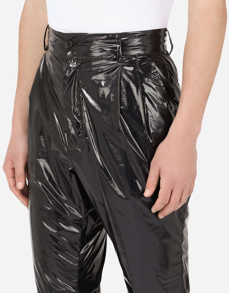 Shiny nylon pants - 4