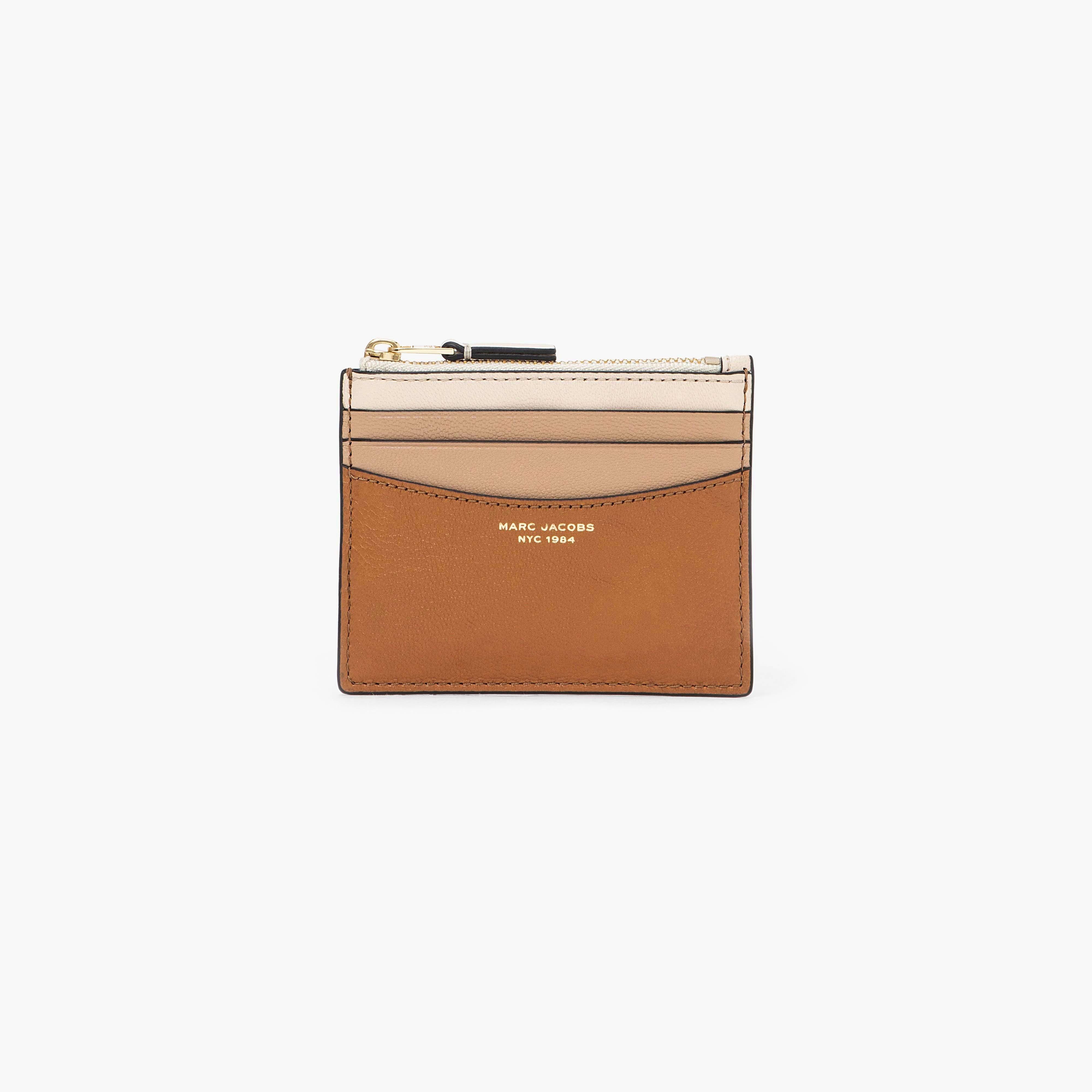 THE SLIM 84 COLORBLOCK ZIP CARD CASE - 1