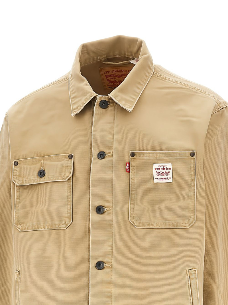 Levi's Sunrise button flap pocket jacket outlook