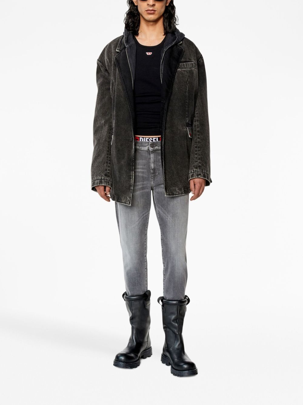 2019 D-Strukt low-rise slim-fit jeans - 2