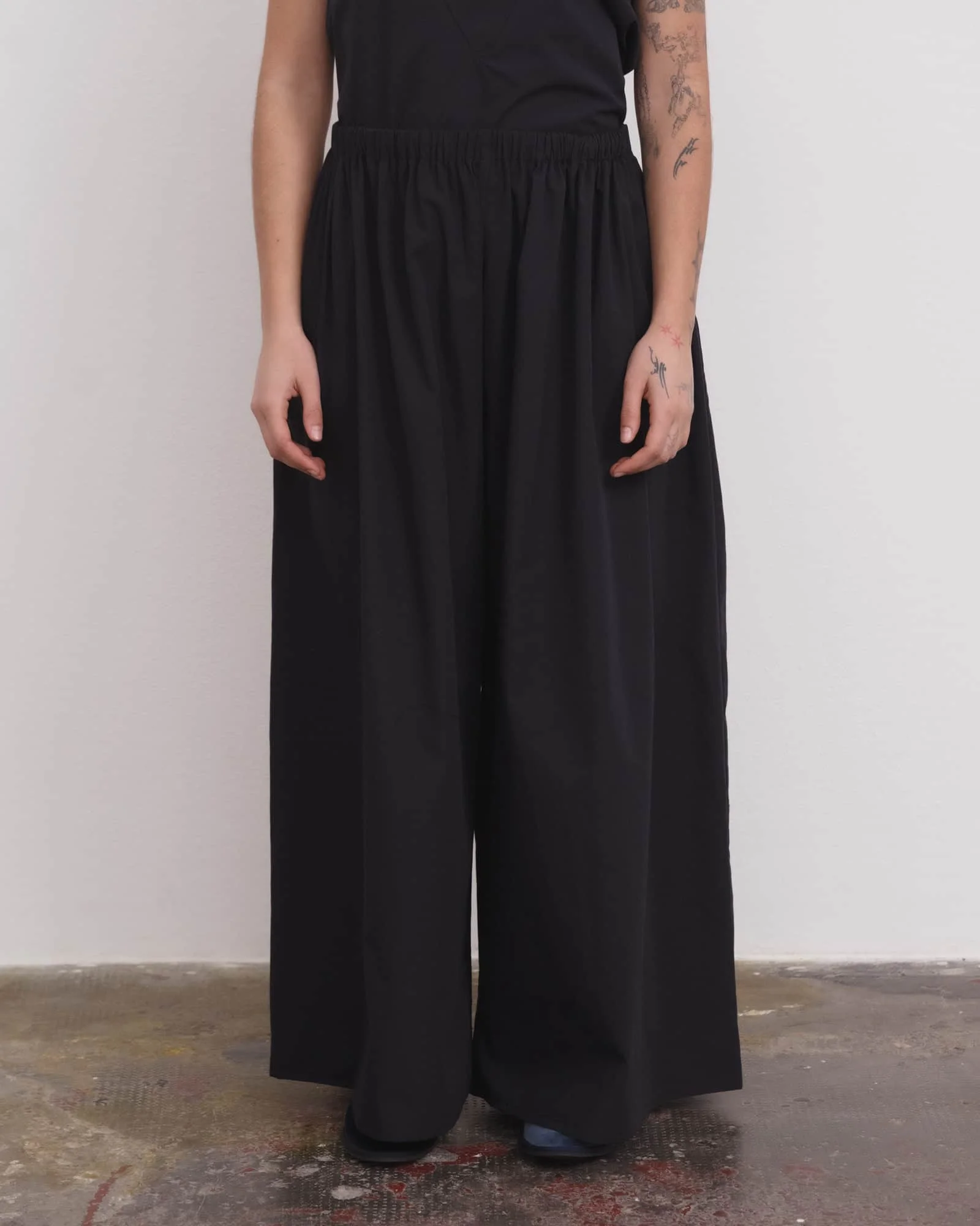 Cable Pants - Organic Cotton Poplin - 1