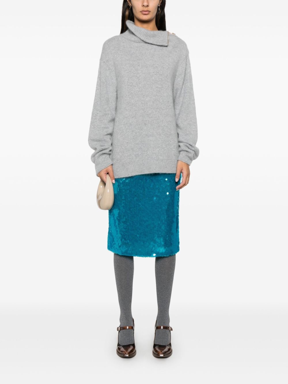 turtleneck sweater - 2