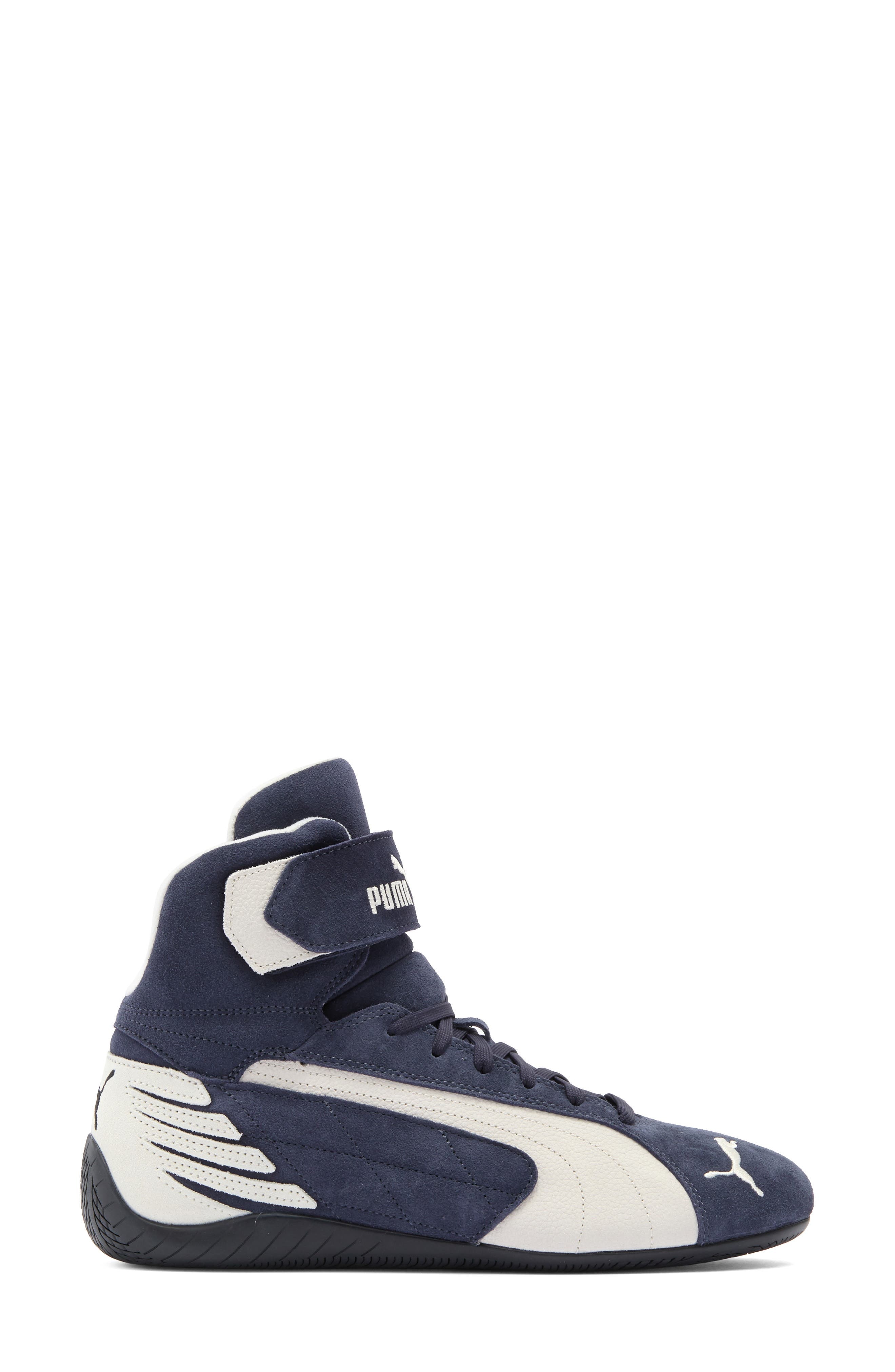 PUMA Speedcat Mid Sneaker in New Navy-Warm White at Nordstrom - 3