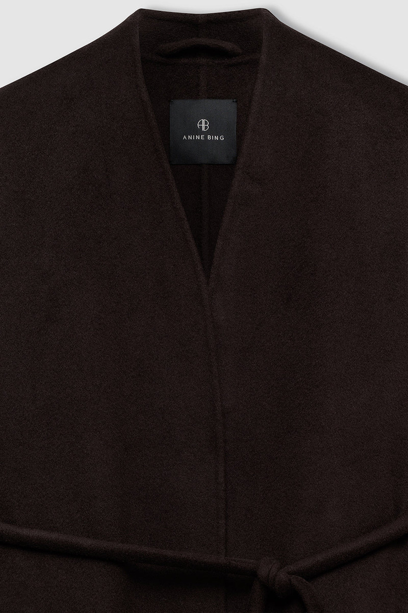 Hunter Coat - Deep Brown 4