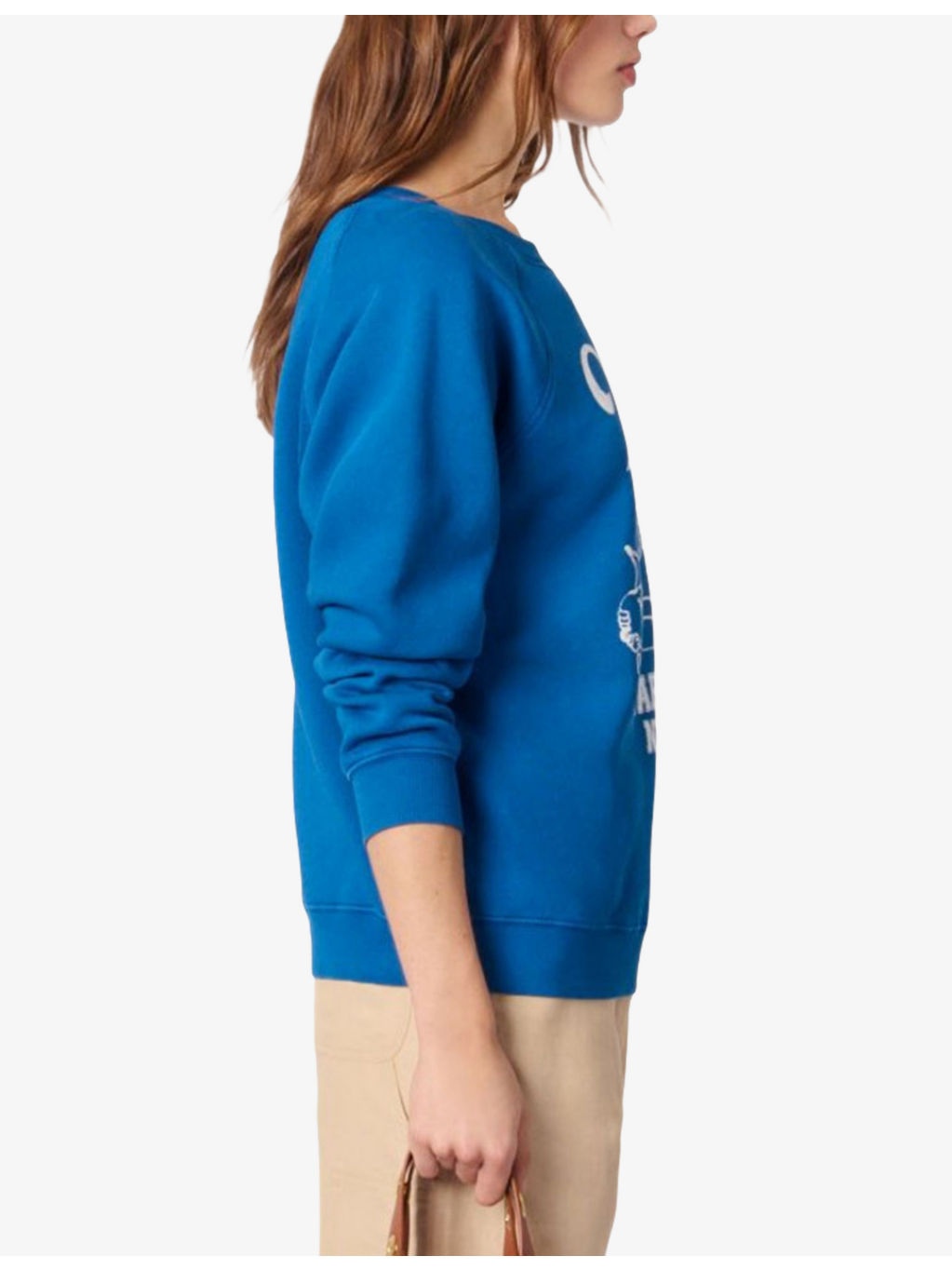 Branded-Print Round-Neck Cotton-Blend Sweatshirt - 3
