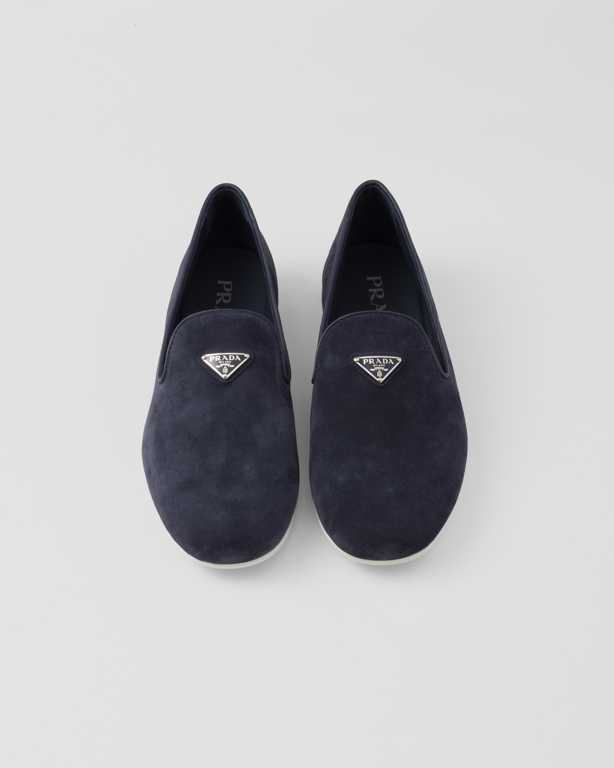 Suede slip-on shoes - 3