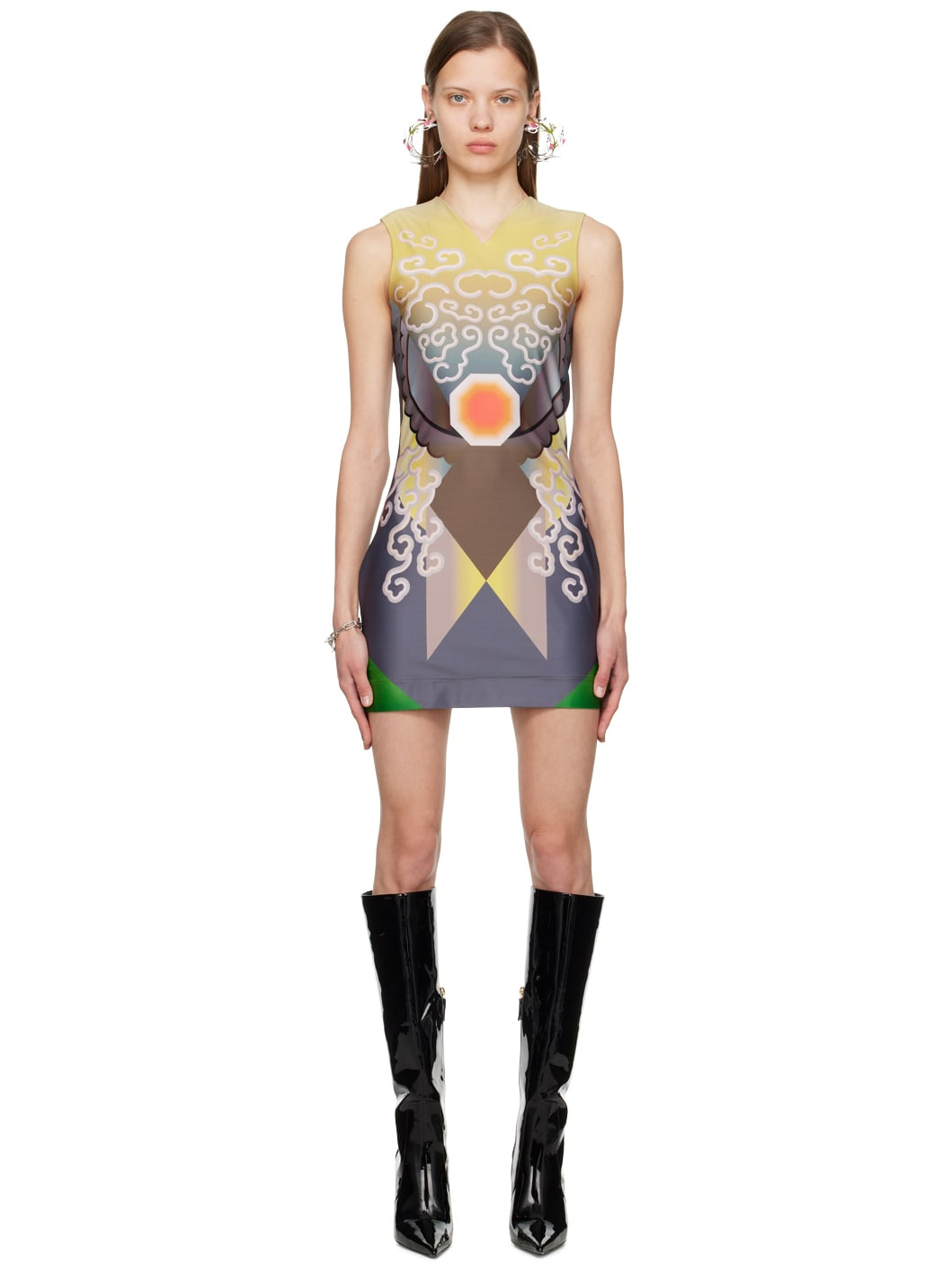 Multicolor Video Girl Minidress - 1