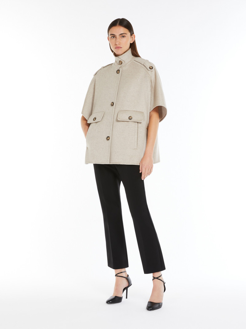 Max Mara VENERE Lightweight cashmere cape outlook