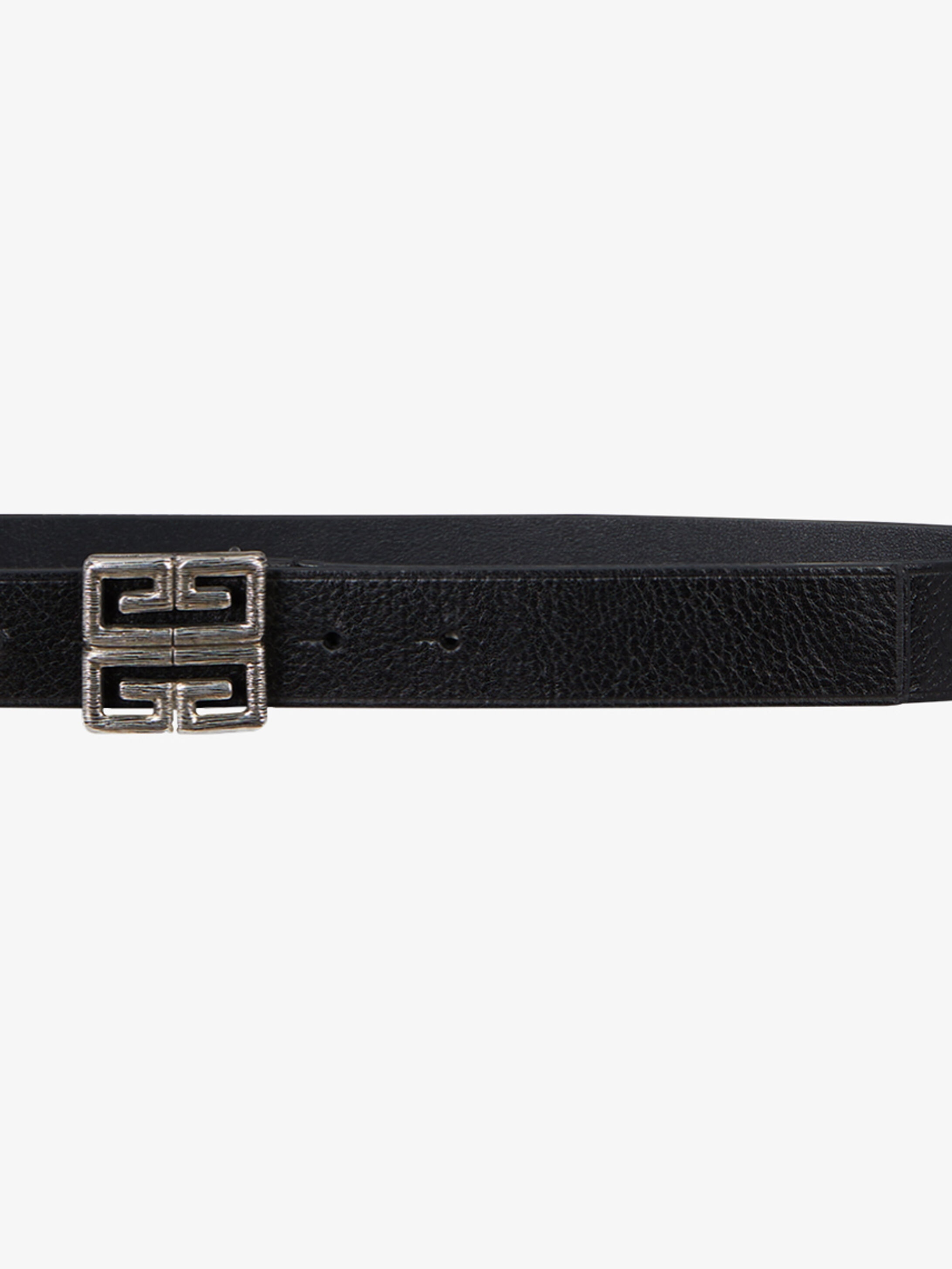 4G buckle belt in leather - 5