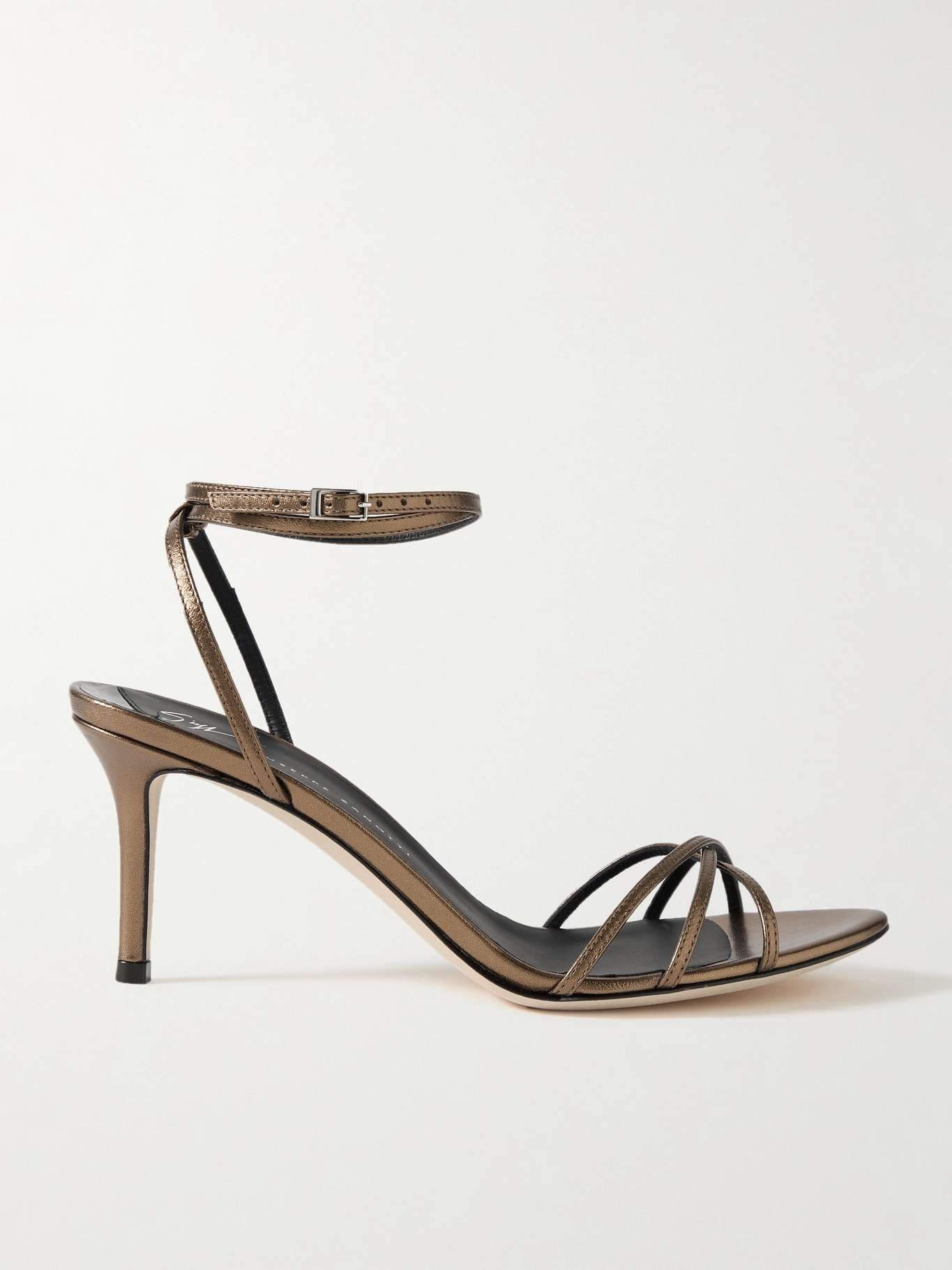 Clintry metallic leather sandals - 1