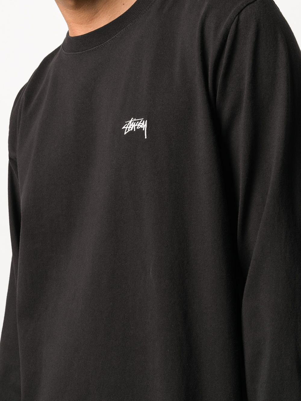 logo-print long-sleeved T-shirt - 5