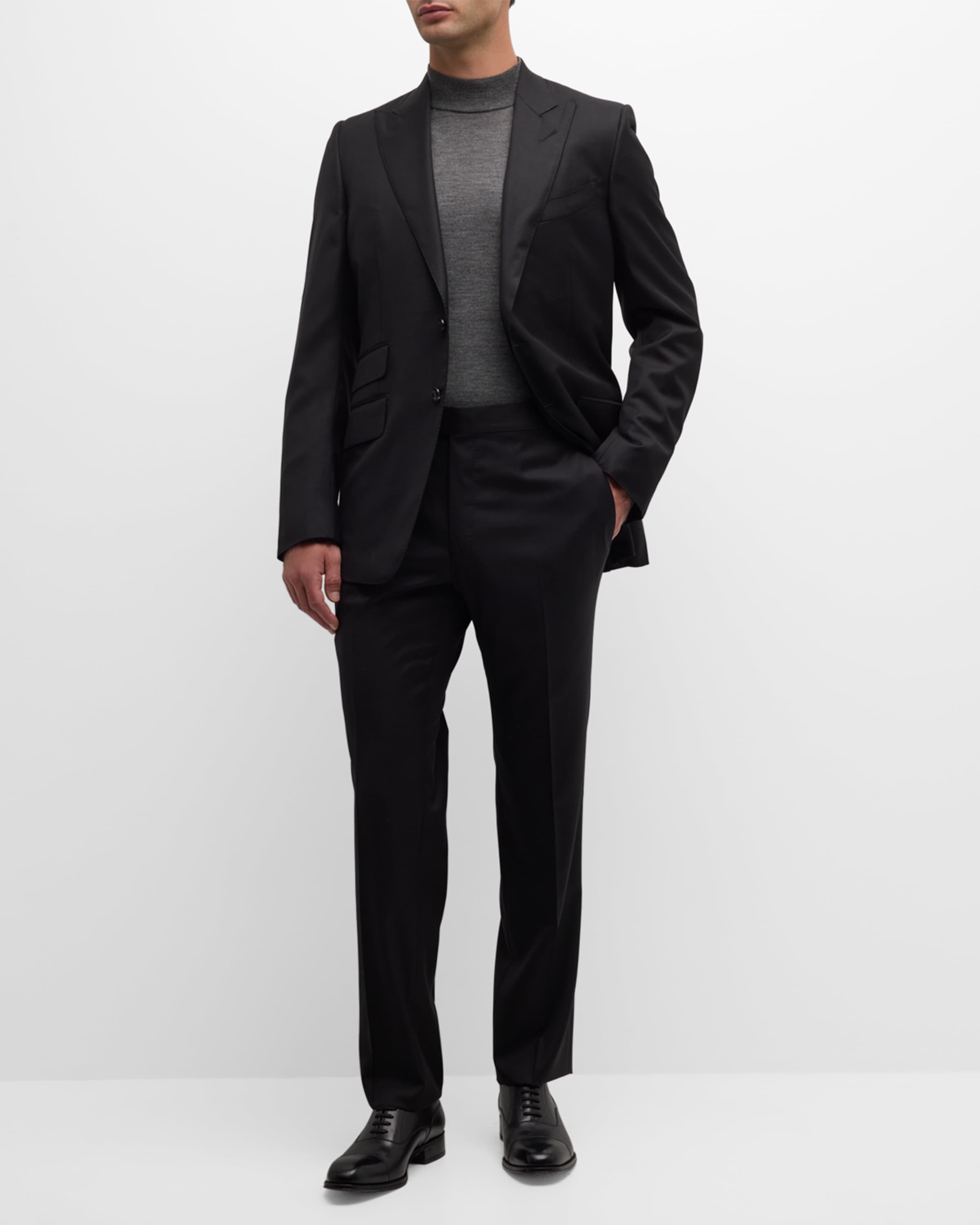 Men's Wool-Silk Master Twill Suit - 2