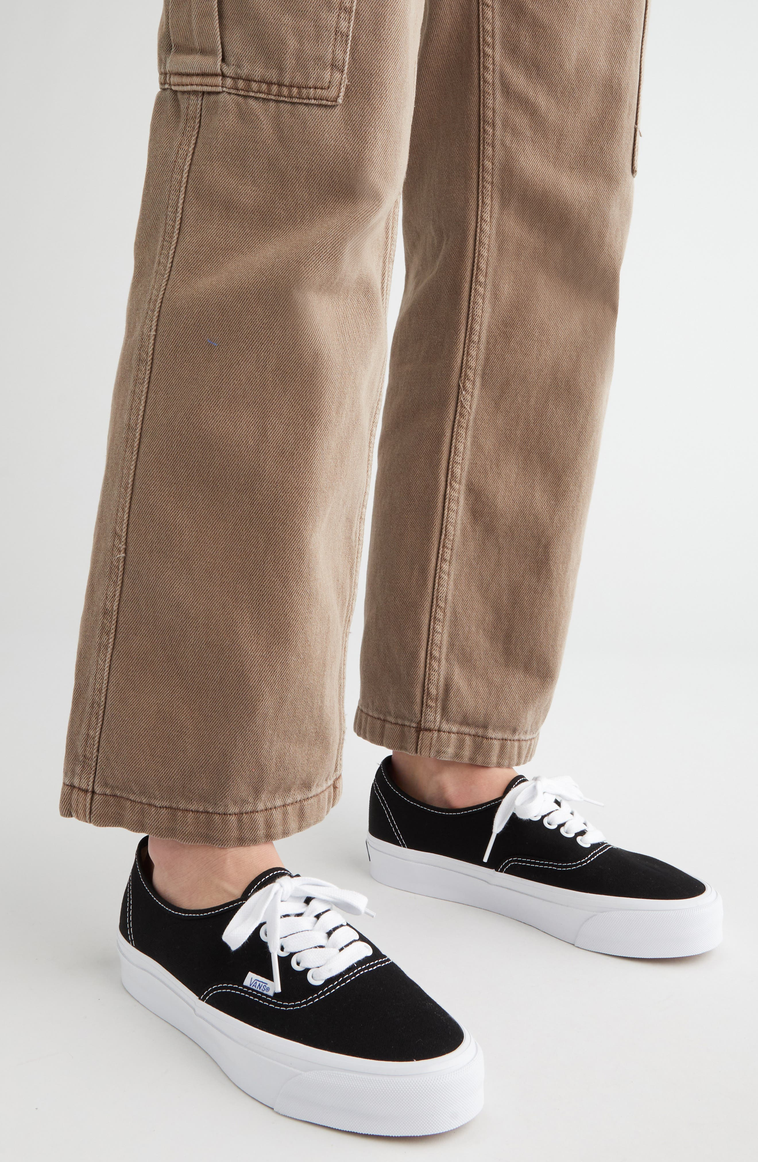 Vans Premium Authentic Reissue 44 Sneaker in Black/White at Nordstrom - 7