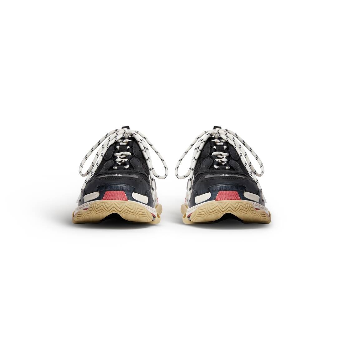 Men's Triple S Mule in Black - 3