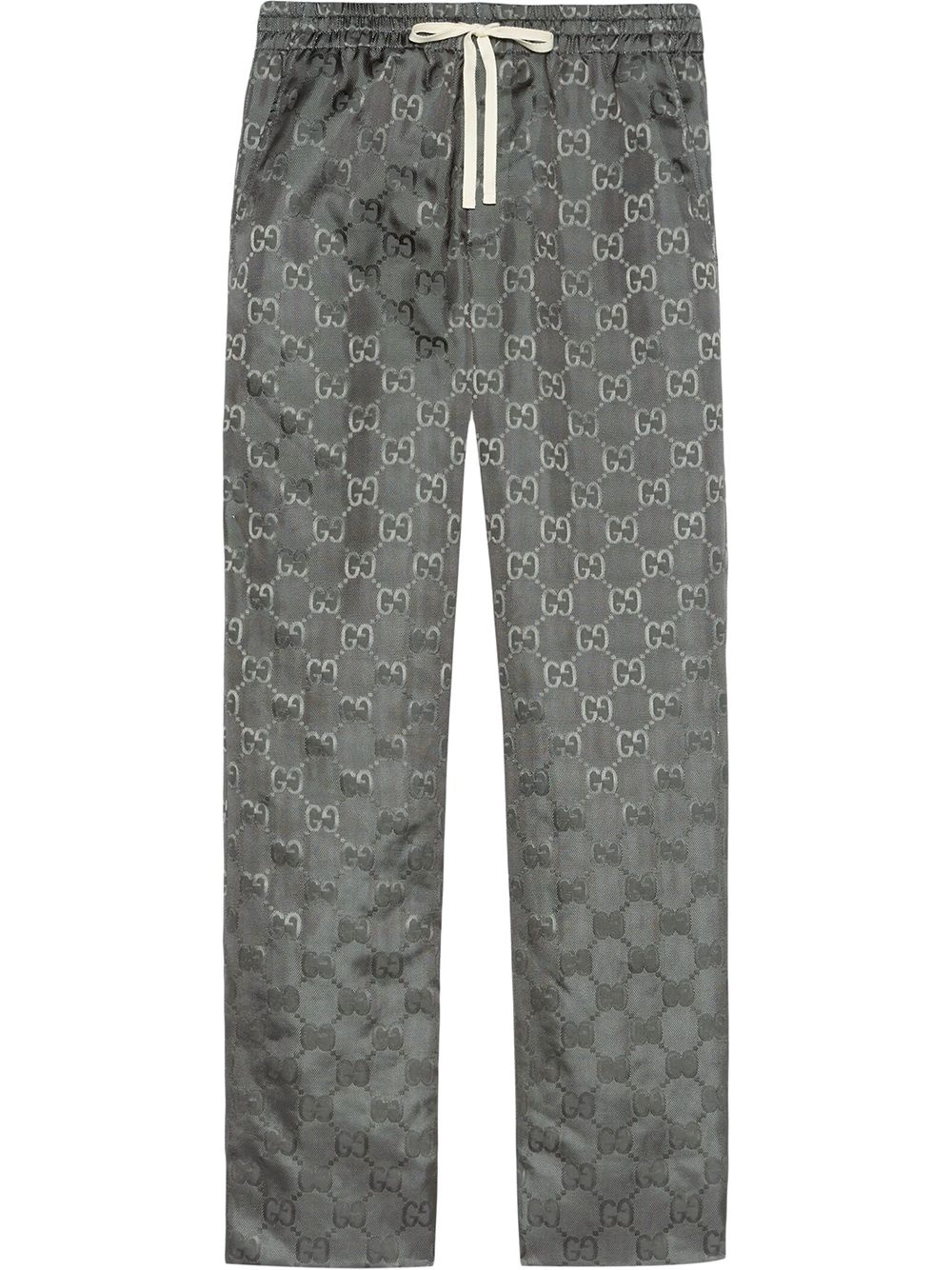 monogram-pattern track pants - 1