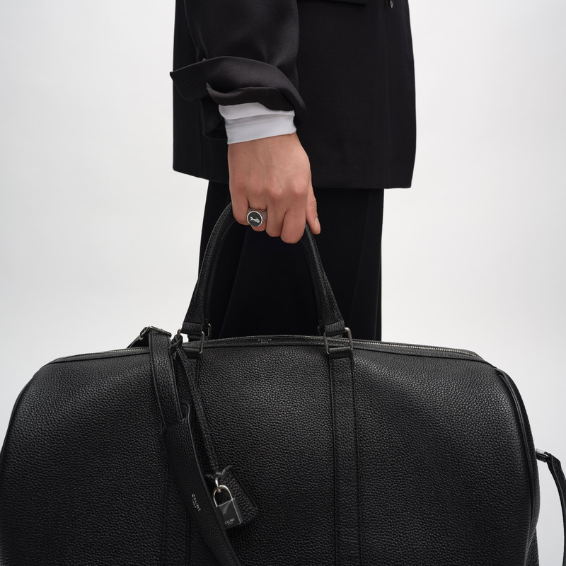 CELINE CELINE SULKY Signet Ring IN Enamel and Brass with Rhodium Finish outlook