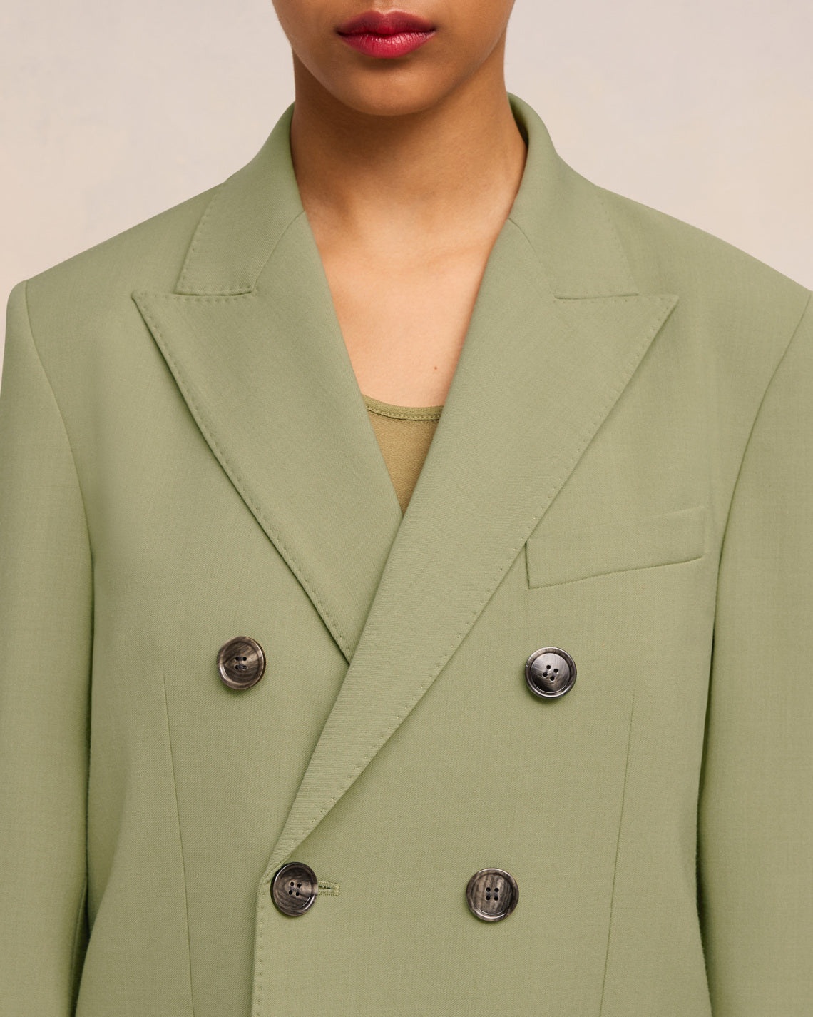 DOUBLE BREASTED JACKET - 4