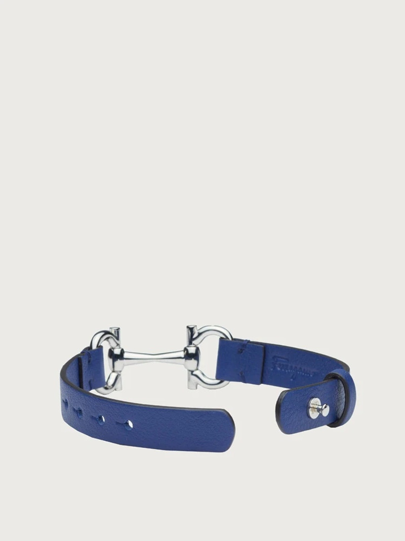 LEATHER HORSE BIT BRACELET 3