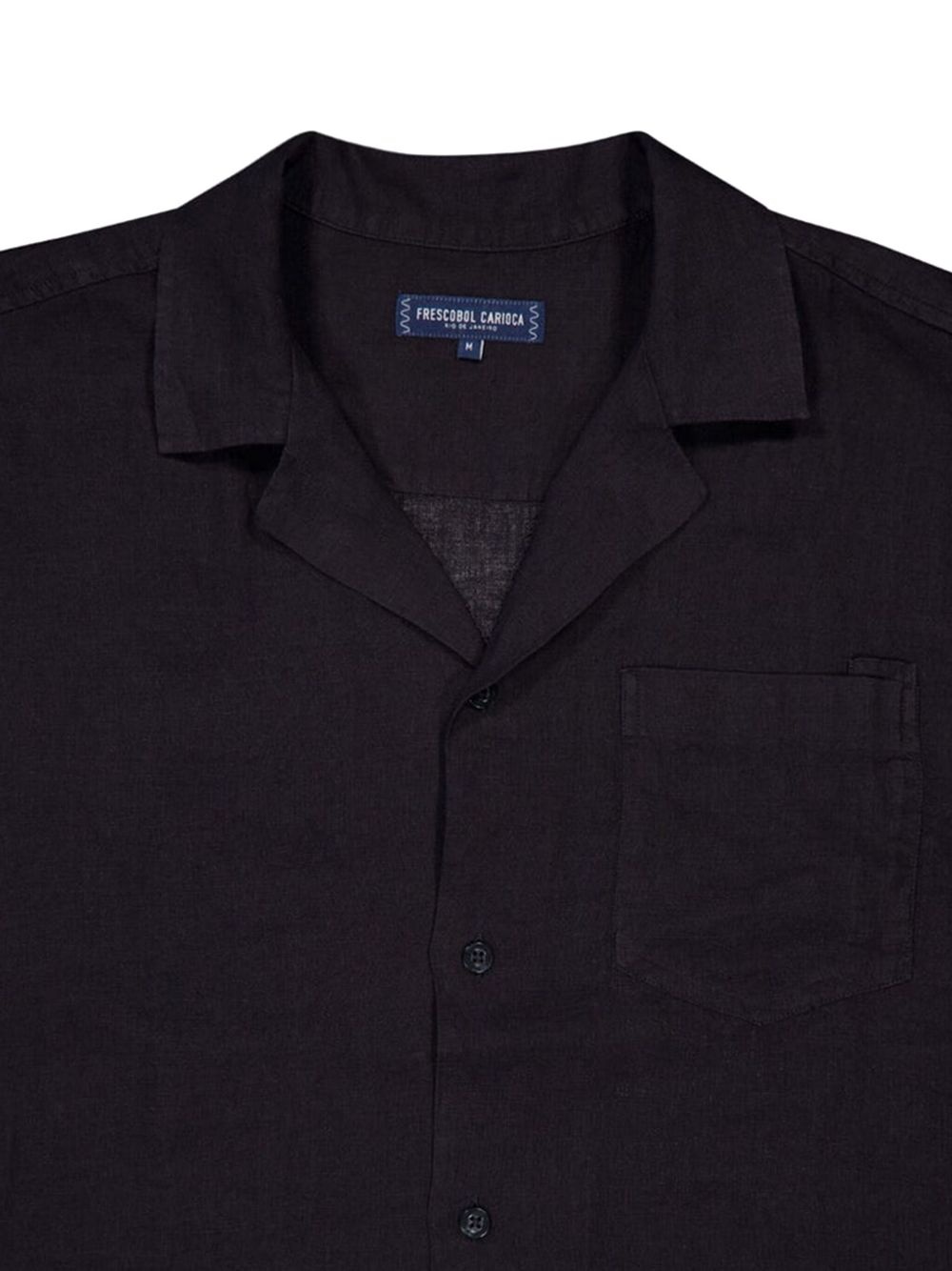 Angelo camp-collar linen shirt - 4
