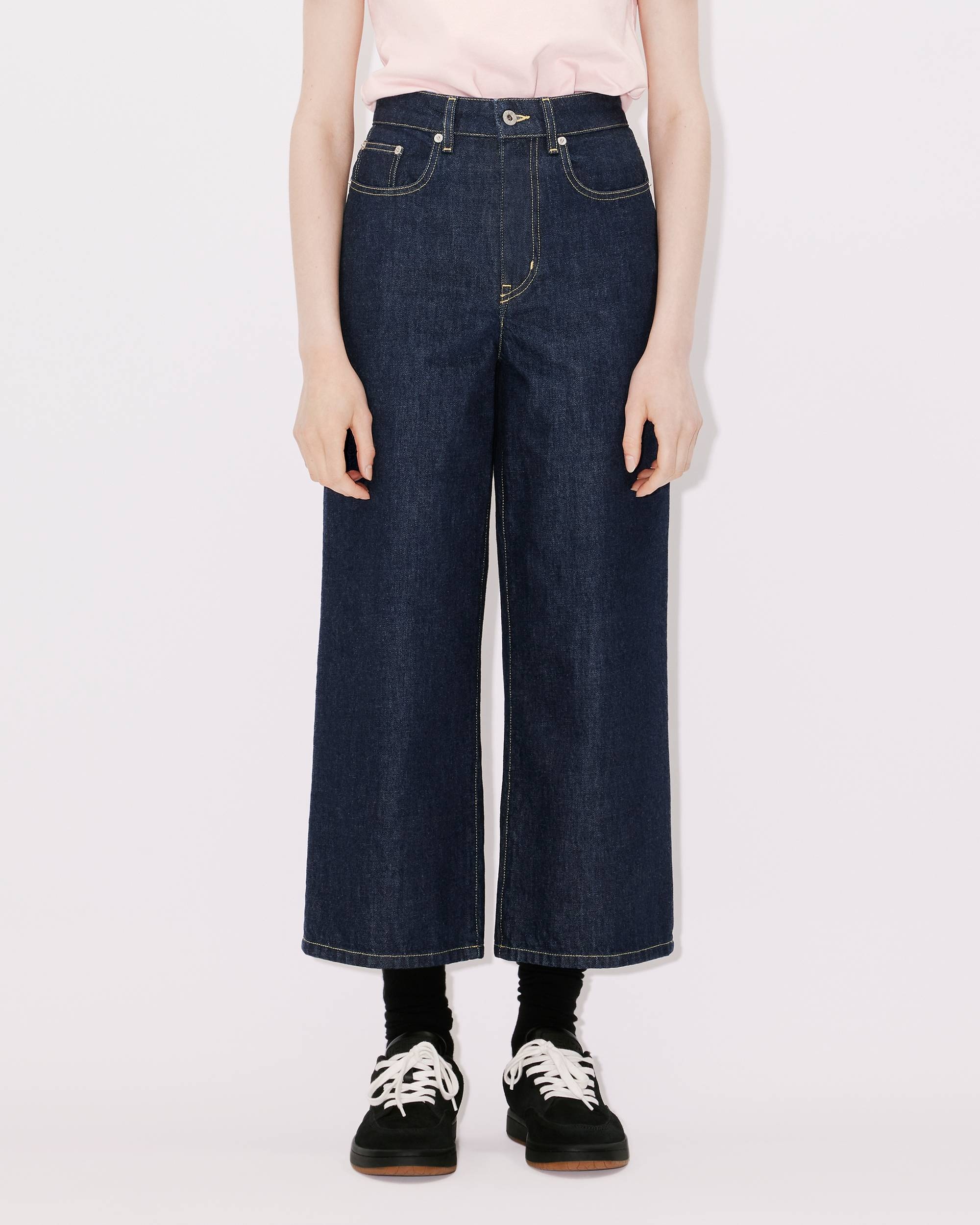 SUMIRE cropped jeans - 4