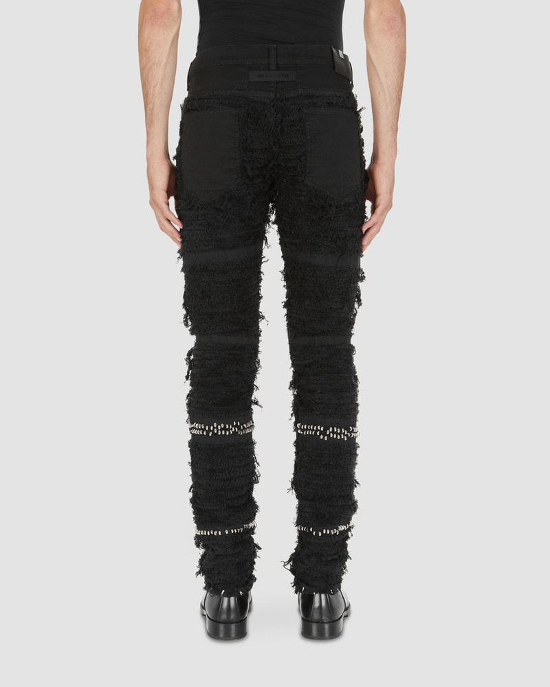 STUDDED BLACKMEANS 6 POCKET JEAN 5