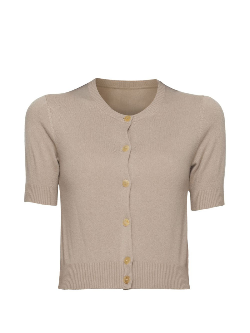 buttoned knitted top 1