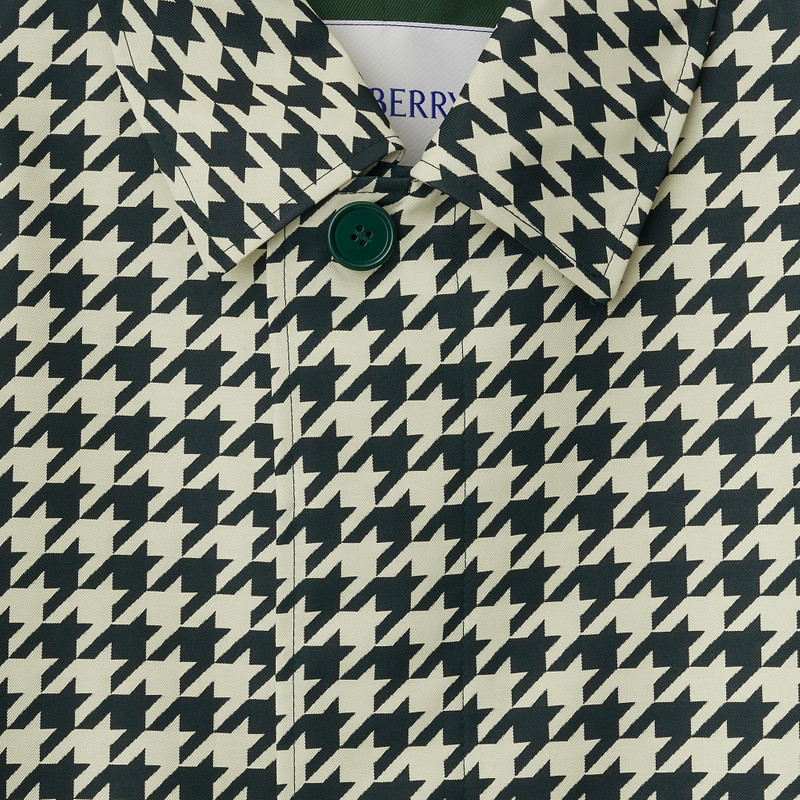 Long Houndstooth Car Coat 6