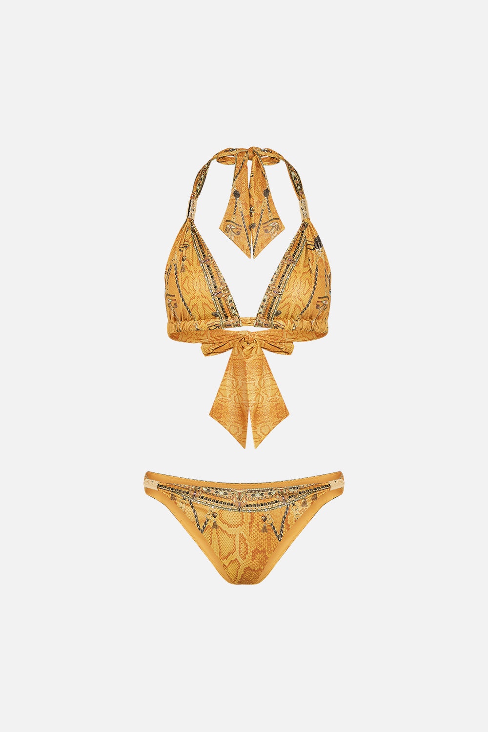 SOFT TIE BIKINI WITH TRIM - 1