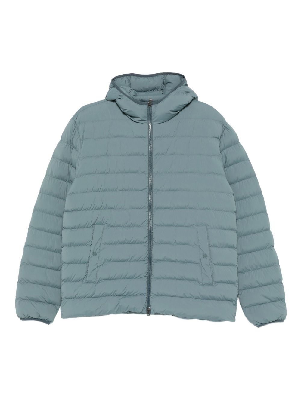 hooded padded jacket - 1