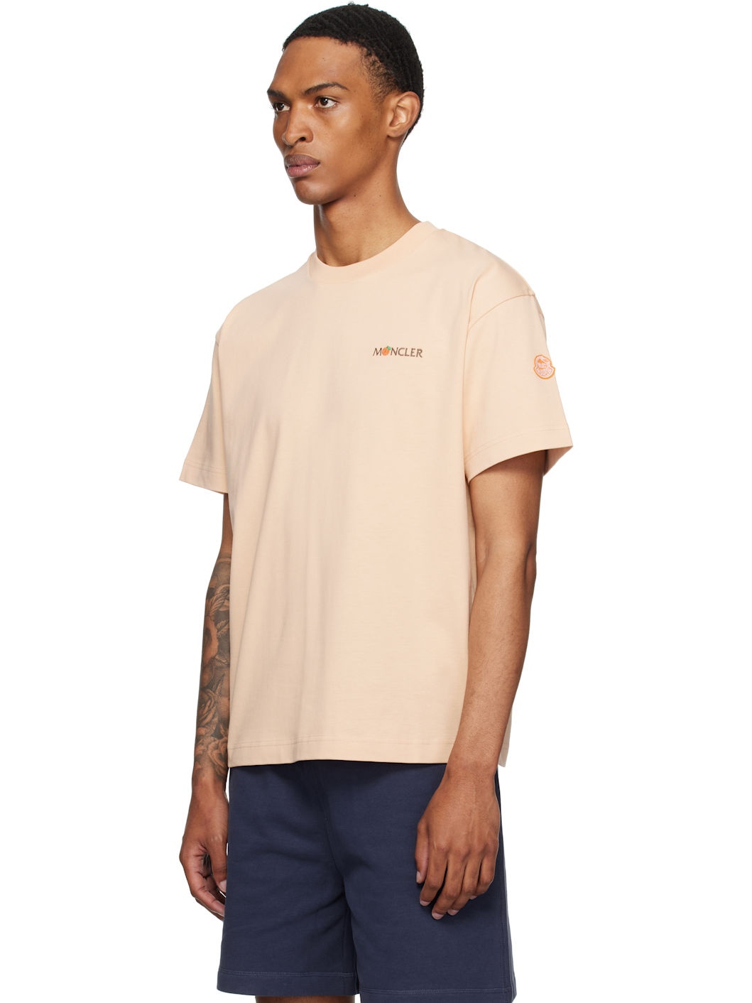 Moncler x Gilga Farm Orange Short Sleeve T-shirt - 4