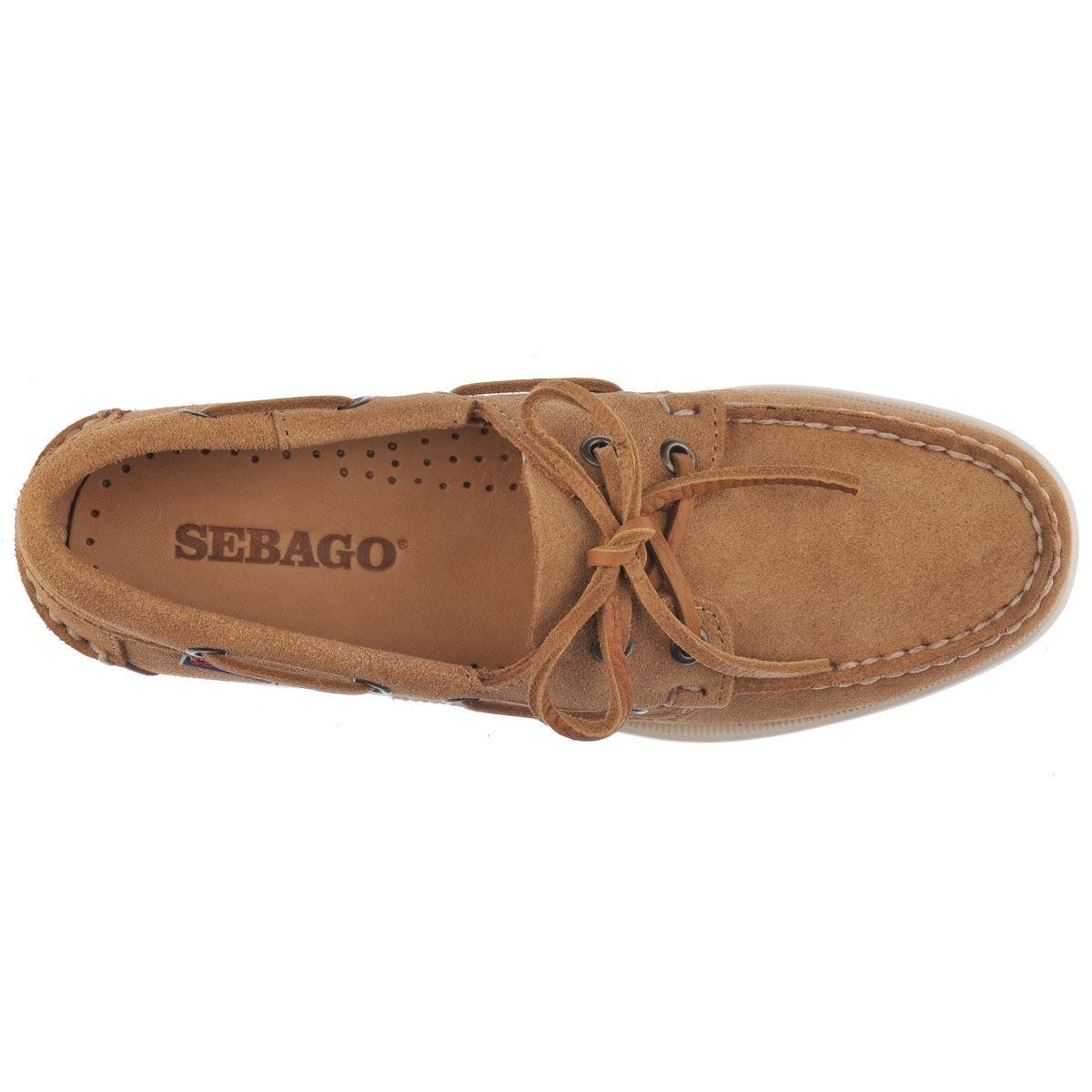 Sebago Portland Roughout Boat Shoes in Brown Cognac at Nordstrom - 4