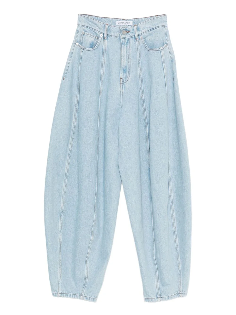 balloon-effect jeans - 1