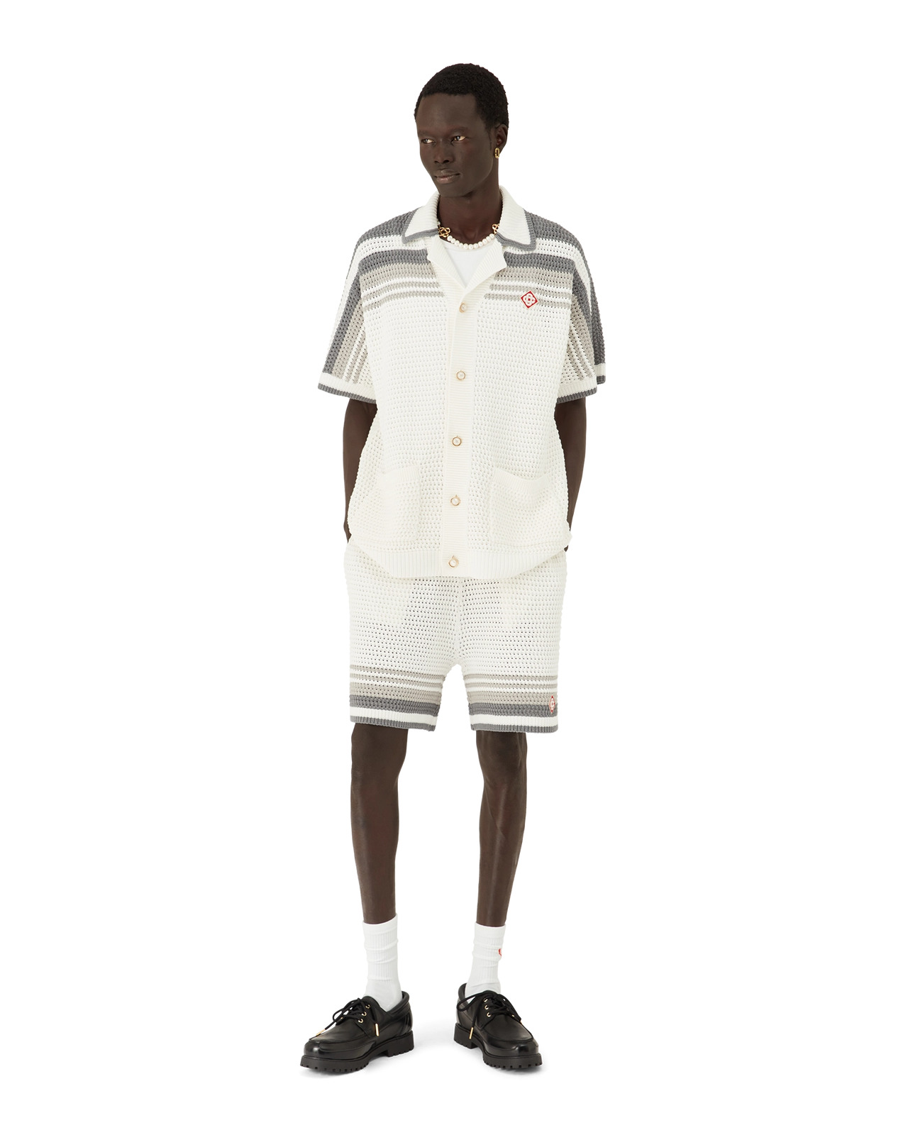 Crochet Tennis Shorts | Casablanca Paris - 4