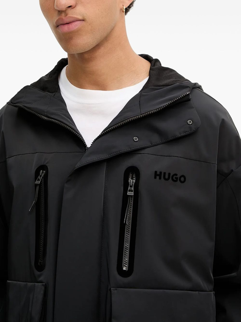hooded pocket jacket - 4