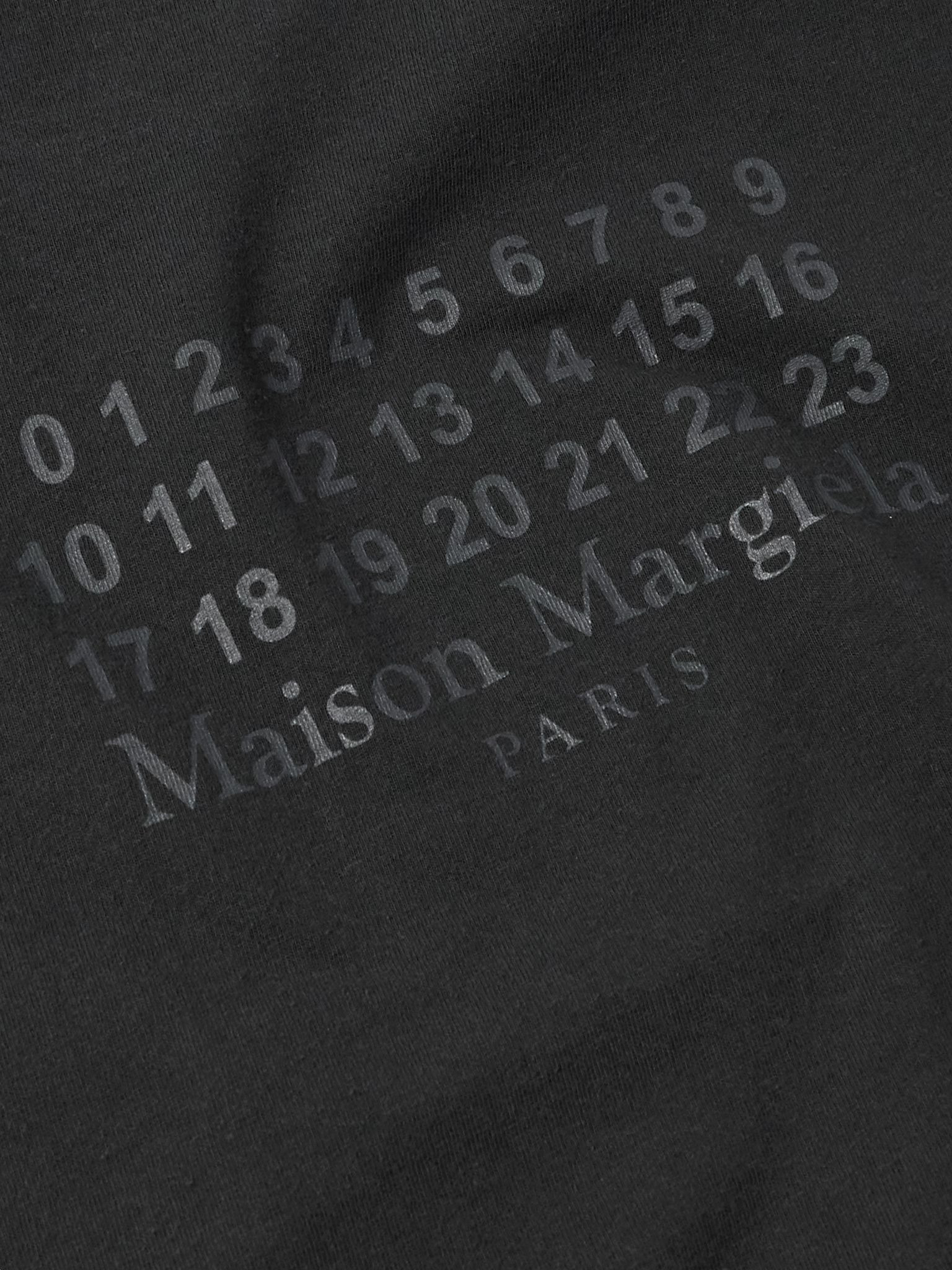 Logo-Print Cotton-Jersey T-Shirt Black - 4