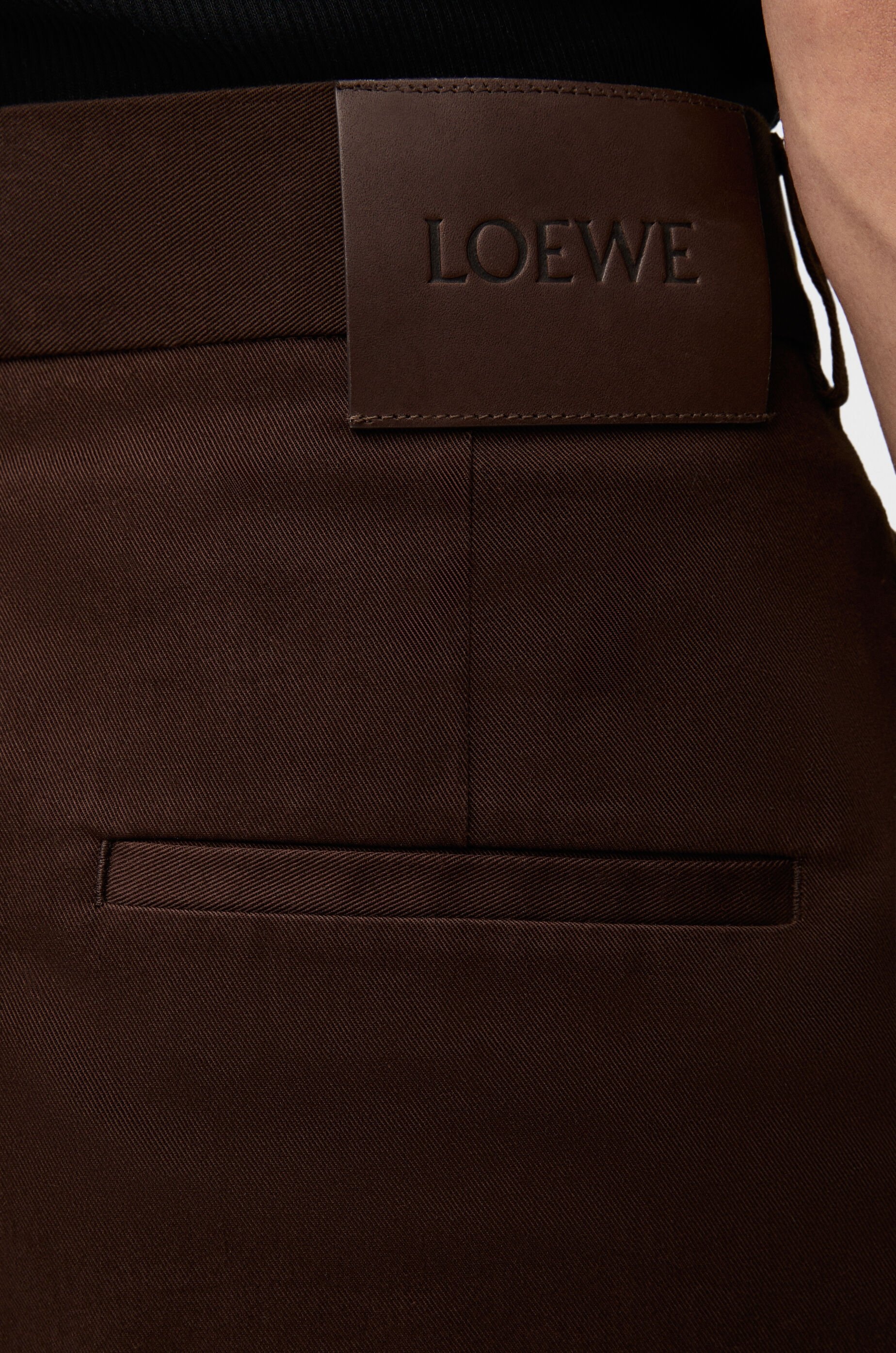 Pleated trousers in cotton - 5