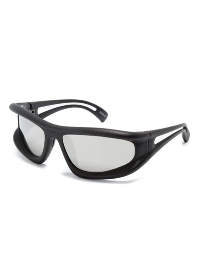 MYKITA Marfa biker-style frame sunglasses outlook