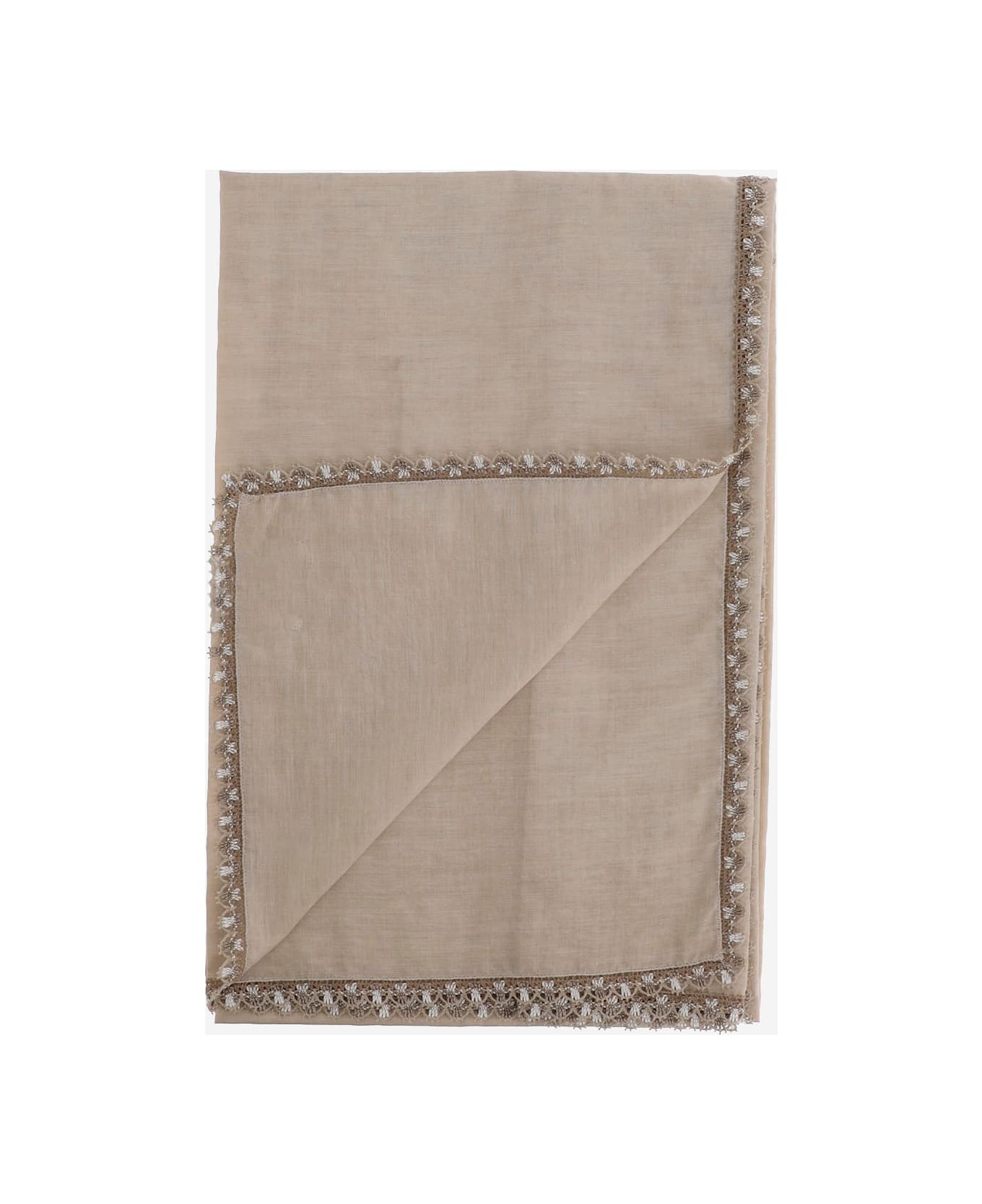 Cotton Blend Scarf - 3