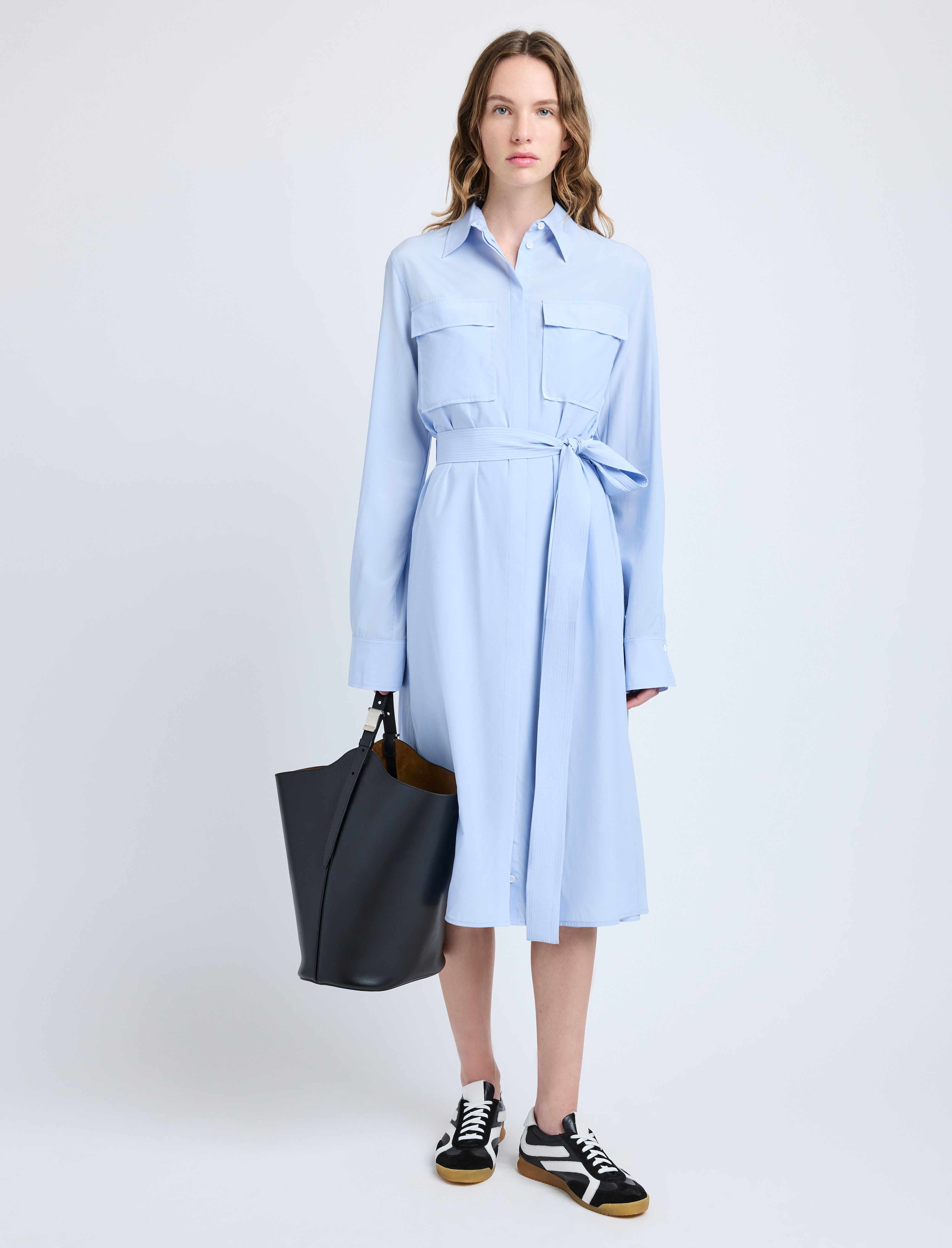 McKenna Dress in Stretch Silk Viscose - 2