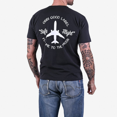 Iron Heart OGL-TEE-LOT20-FMT-CHA OGL 6.2oz Ringspun T-shirt - Silkscreen Printed 'Fly Me To The Moon' - Charcoa outlook
