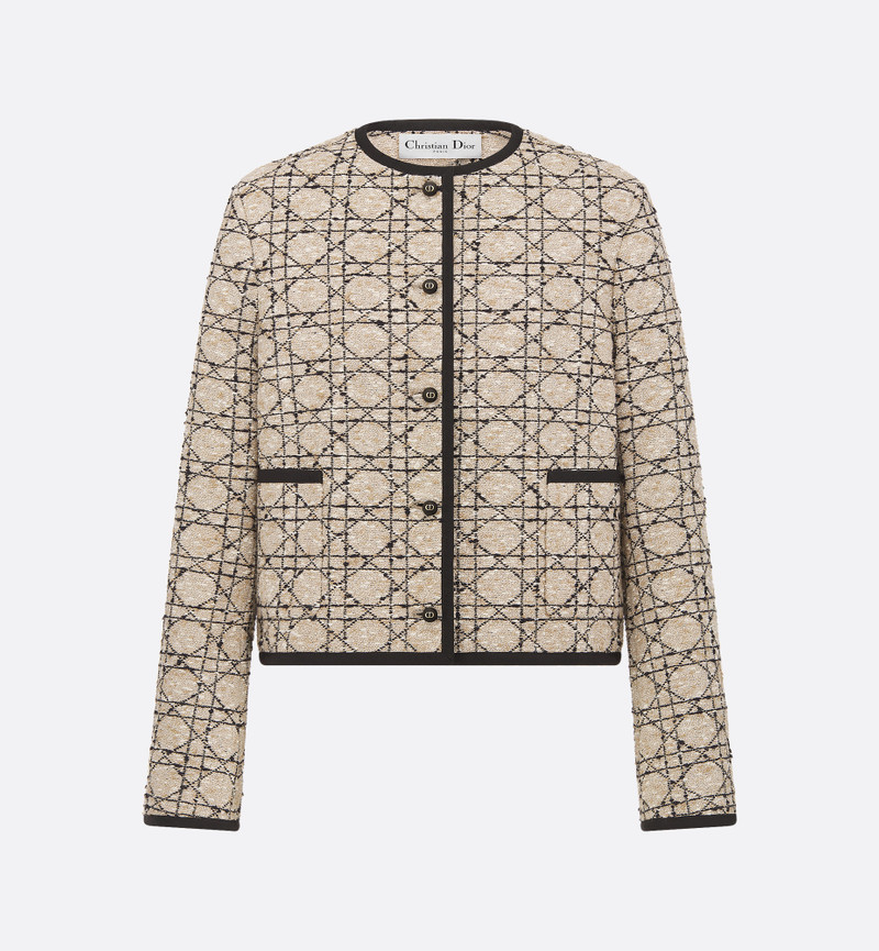Cannage Cropped Jacket 1