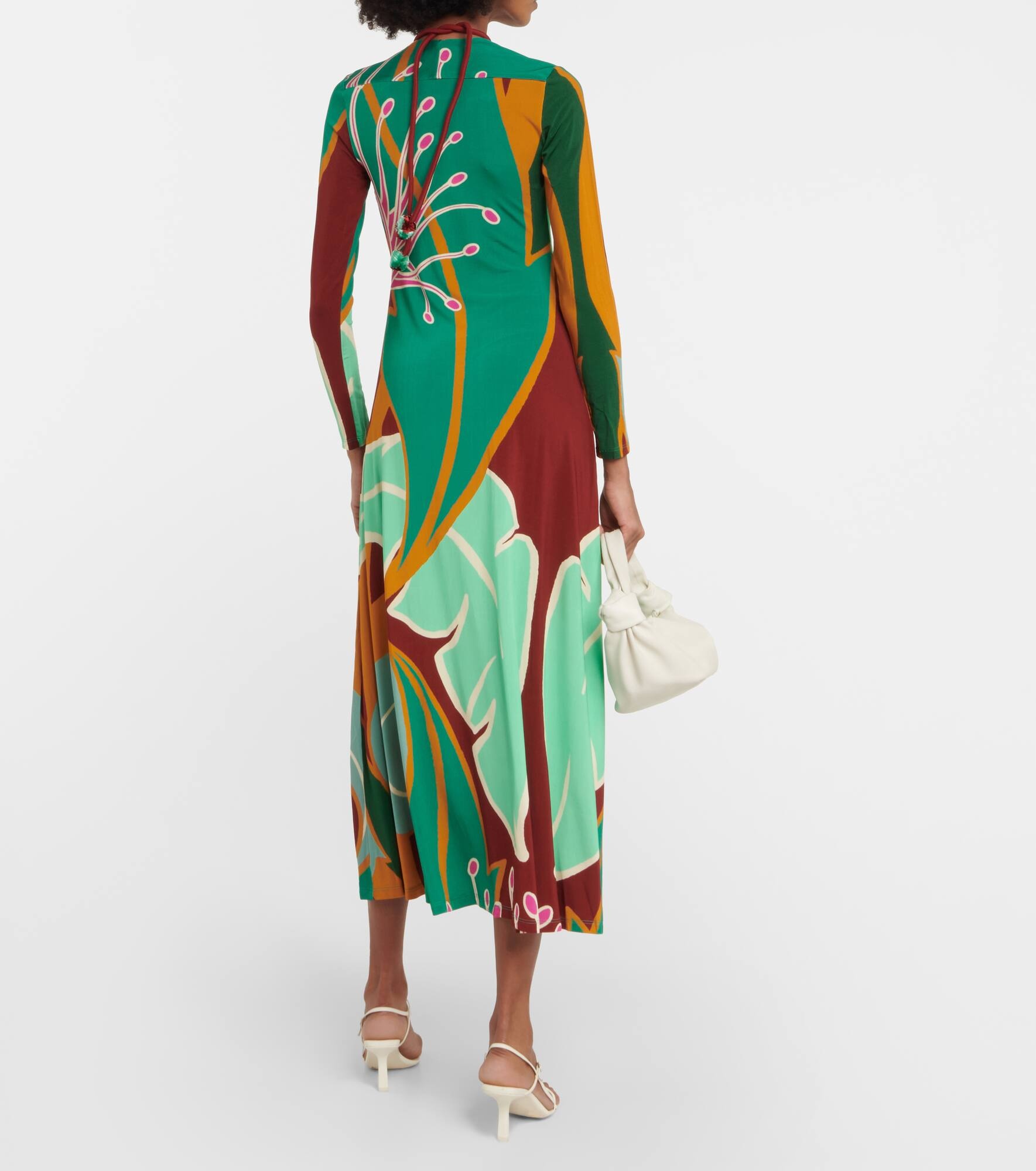 Printed maxi dress - 3