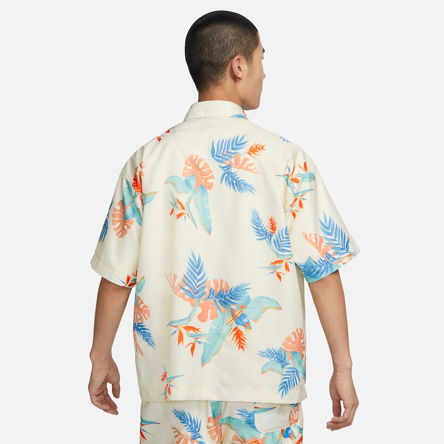 Nike Dri-FIT Printed Short-Sleeve Shirt 'Pale Ivory' FQ0348-110 - 4