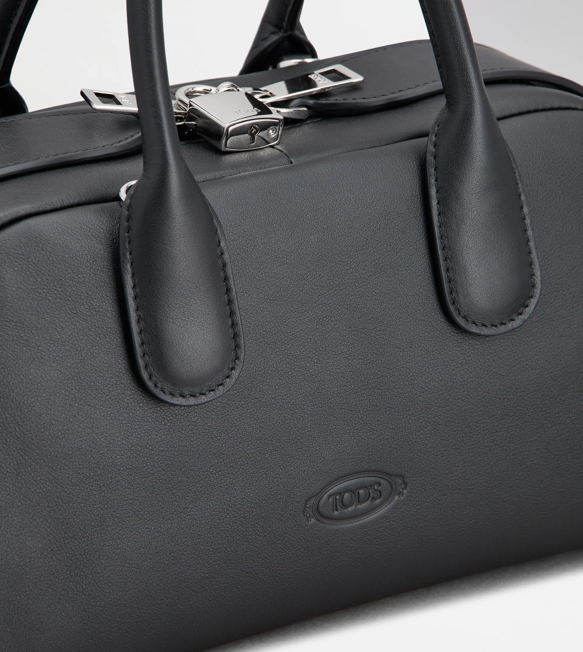 TOD'S DARSENA IN LEATHER SMALL - BLACK - 6