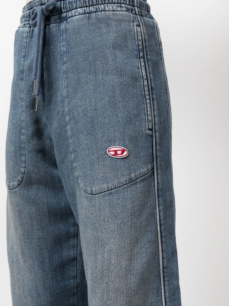 D-Martians Track Denim Joggjeans 5
