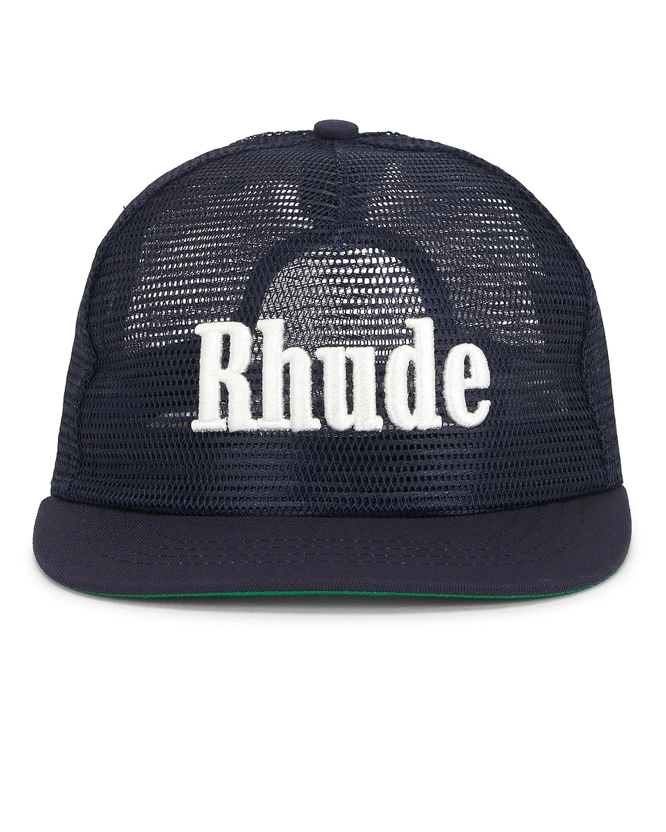 Rhude Logo Mesh Hat - 1