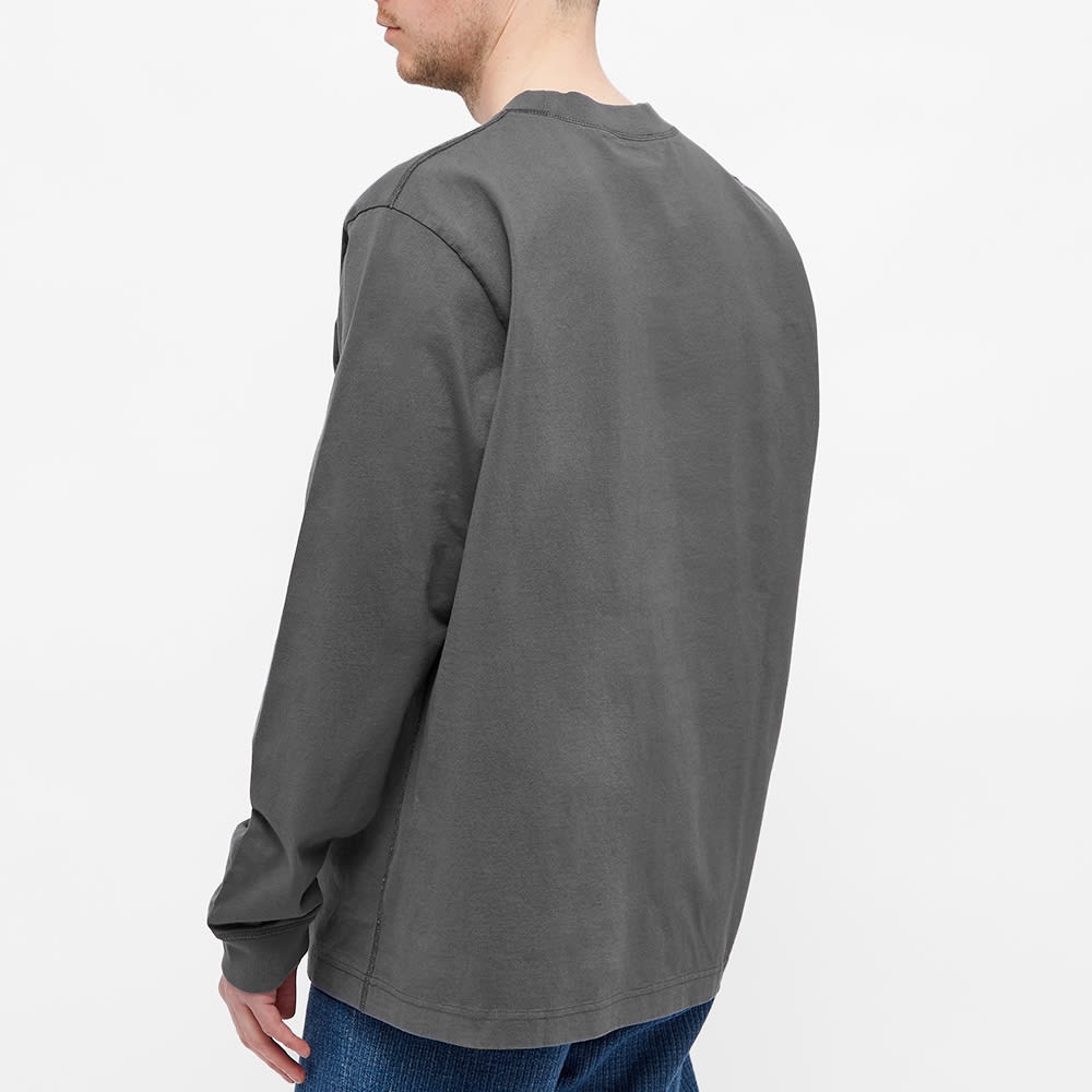 Acne Studios Erwin Long Sleeve Stamp Logo Tee - 4