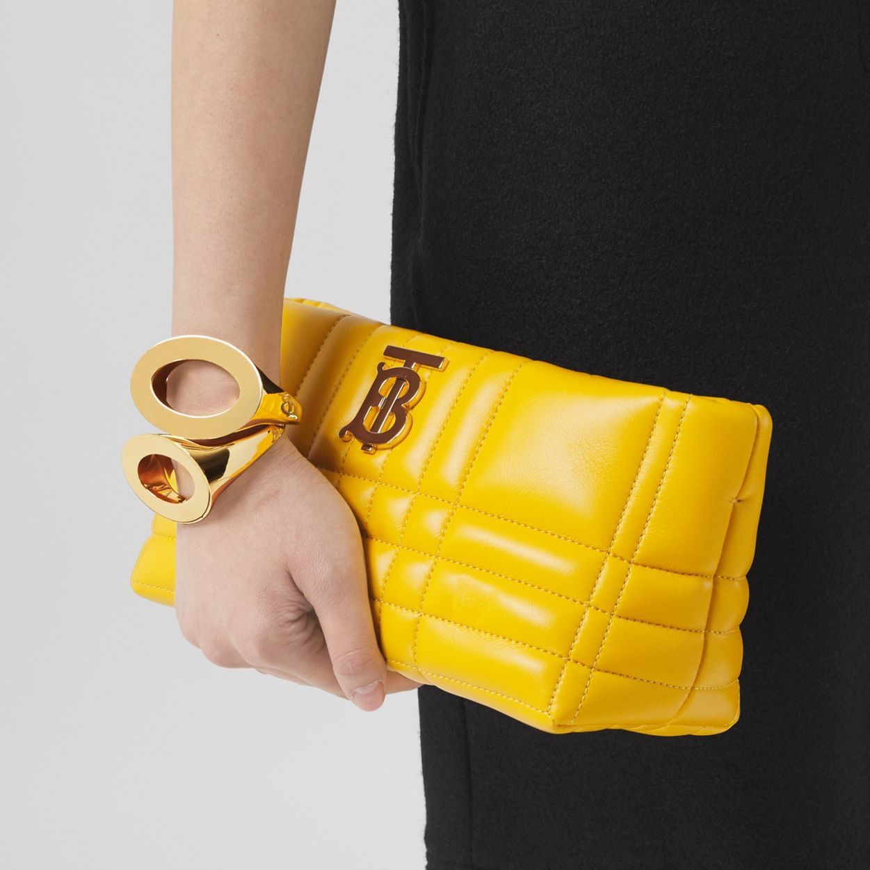 Gold-plated Cut-out Detail Cuff - 5