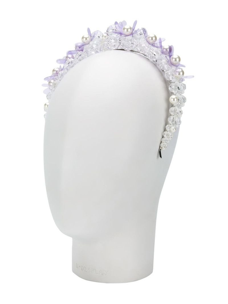 Simone Rocha floral appliqué hair band outlook